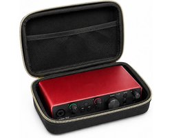 Musiin Custom Case Compatible with Focusrite 2i2 3rd Generation (Gold Tone - ShopVlot