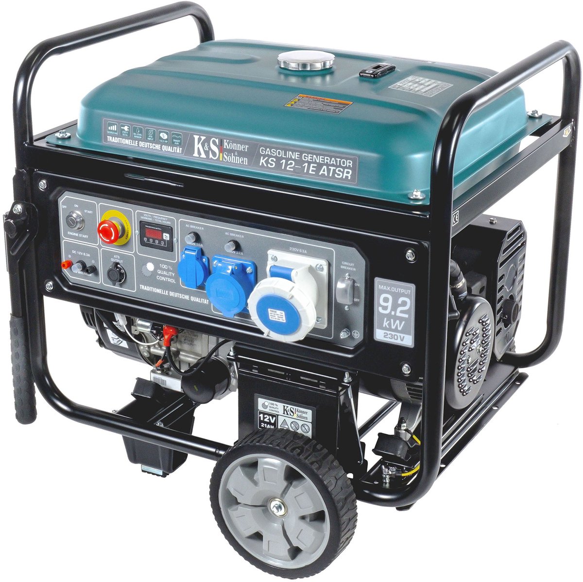 KÖNNER & SÖHNEN Generatorius benzininis 9,0kW 230V KS 12-1E ATSR