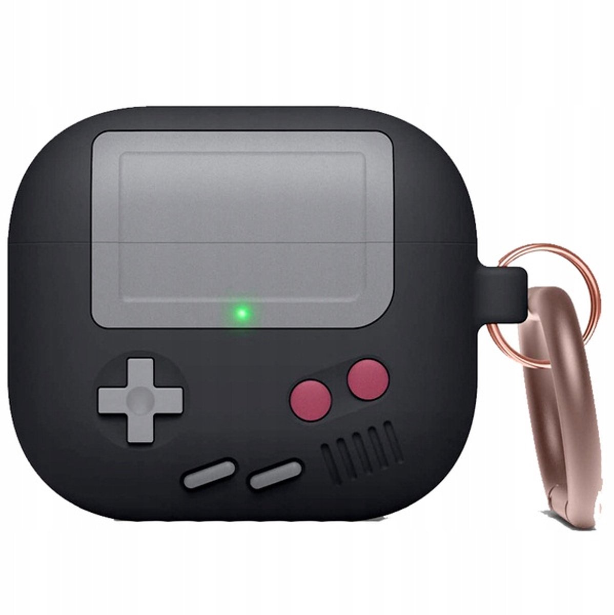 3D Game Console Hoesje voor AirPods Pro - Siliconen met Sleutelhanger