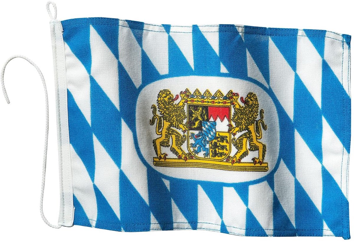 New Marine Boat flag Bayern 20 x 30 cm. - ShopVlot