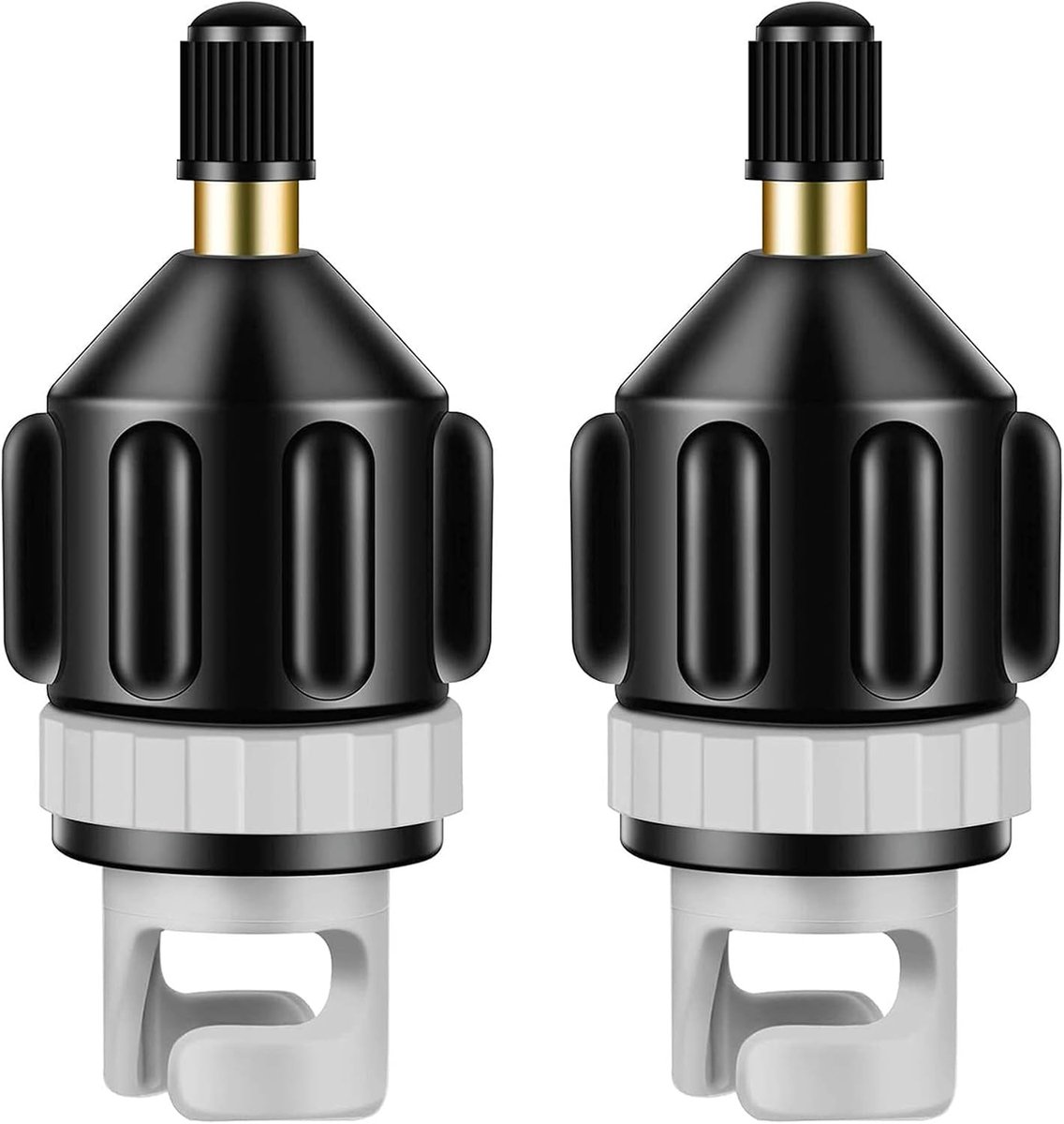 SUP Pump Adapter, 2 Pack Air Pump Adapters, Universal Valve Adapter for Air Pumps and Compressors, Airtight - ShopVlot