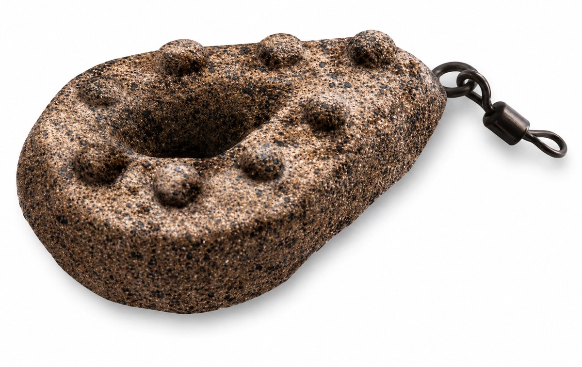 Rigsolutions High Grip wartellood sand/gravel voor karpervissen 90 Gram