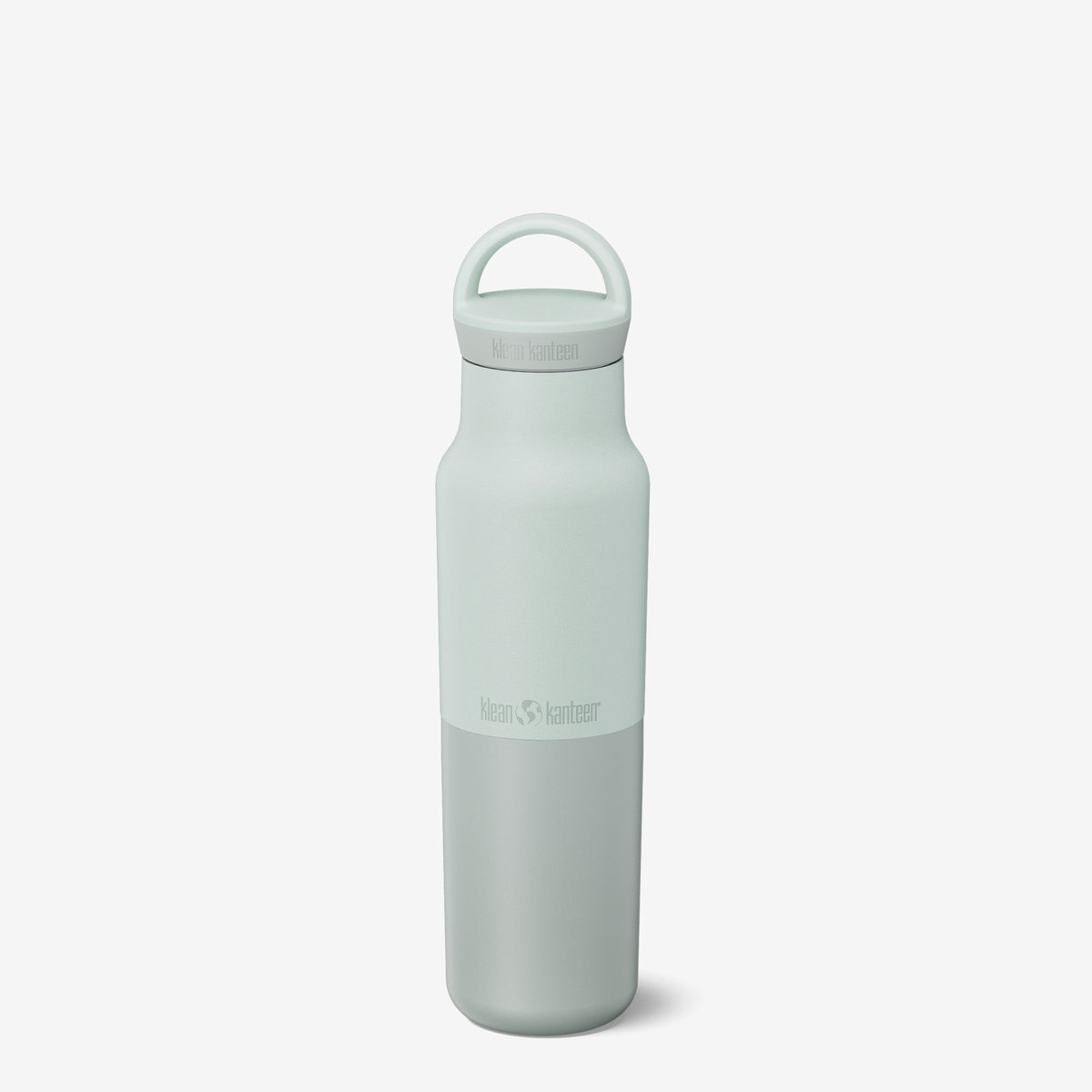 Klean Kanteen Rise Classic Insulated 355ml - Arch Loop Cap Barely Blue- Geïsoleerde waterfles - compact formaat