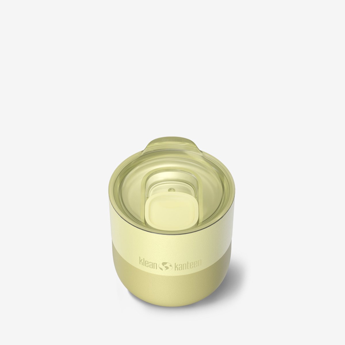 Klean Kanteen Rise Lowball 236ml - Slide Lid Wax Yellow- Geïsoleerde drinkbeker - 90% recycled RVS – foto 8