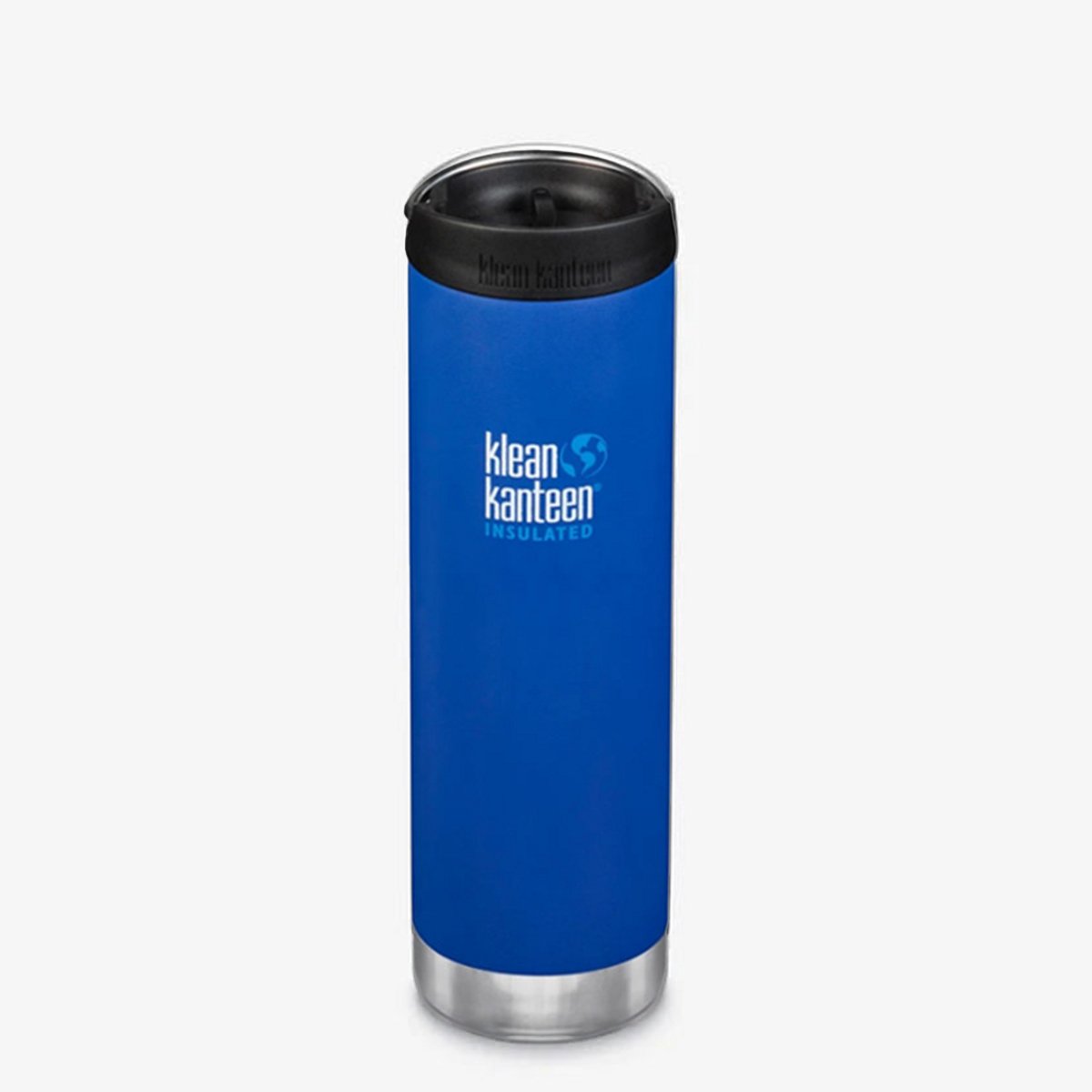 Klean Kanteen TKWide 592 ml - Café Cap Deep Surf- Geïsoleerde koffiebeker - Lekvrij