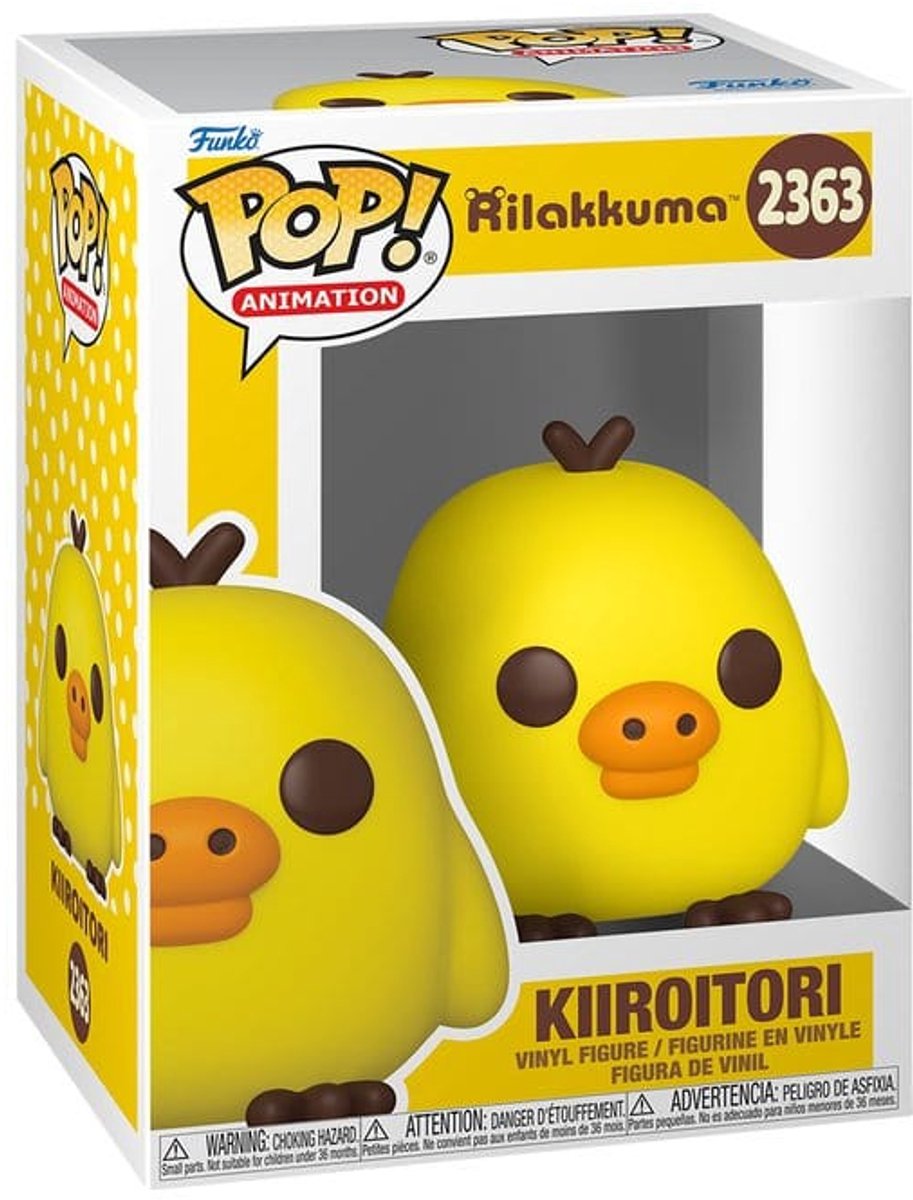 FUNKO POP ANIMATION: RILAKKUMA- KIIROITORI