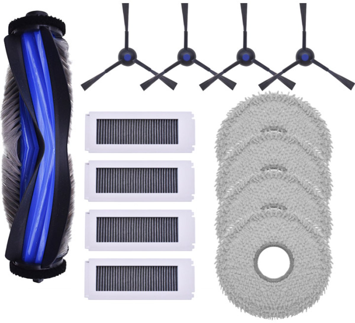 Propex Parts Vervangingsset Robotstofzuiger - Geschikt voor Ecovacs Deebot N30 Omni N30 Omni serie