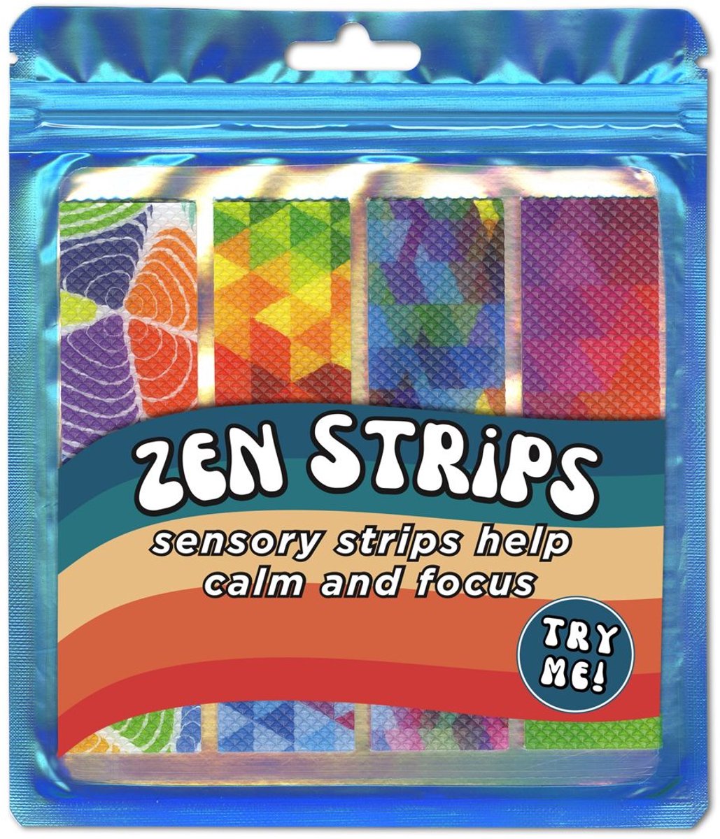 The Pencil Grip - Bumpy Brights - Zen Strips - Sensory Strips - 4 Pack - TPG-856