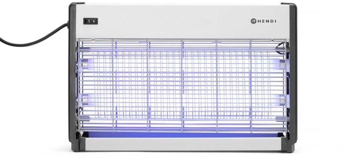 Muggenlamp - Wit - 485x90x310 mm - Aluminium en ABS - Elektrische Insectenverdelger voor Binnengebruik