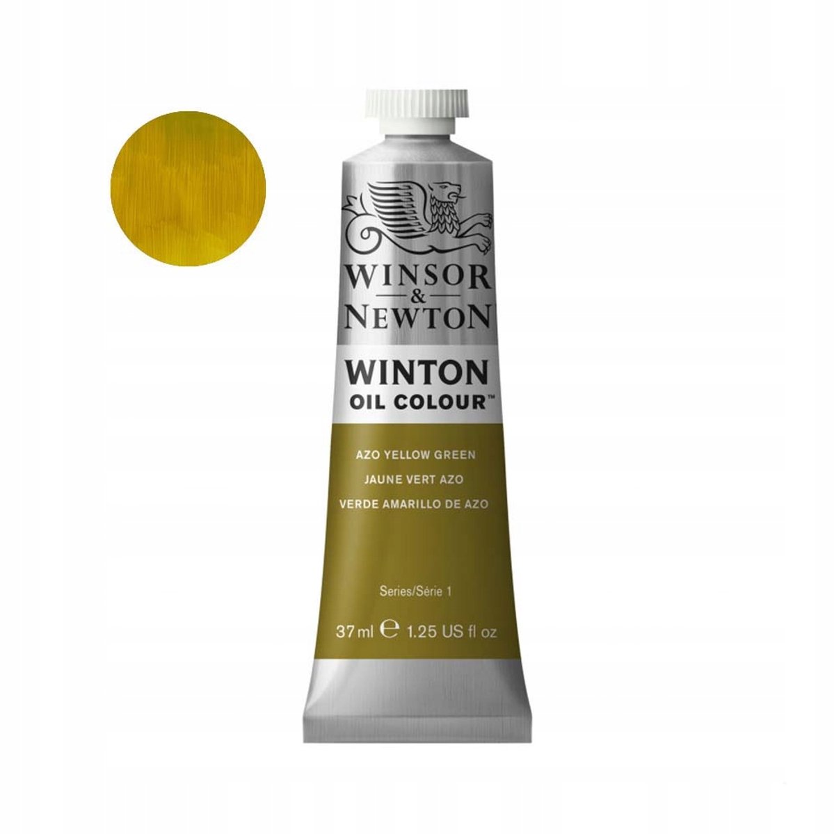Winton Olieverf 37ml - 280 Azo Geel Groen