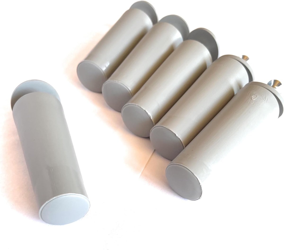 Stopper voor rolluiken 40 mm - 6 stuks grijs - ShopVlot