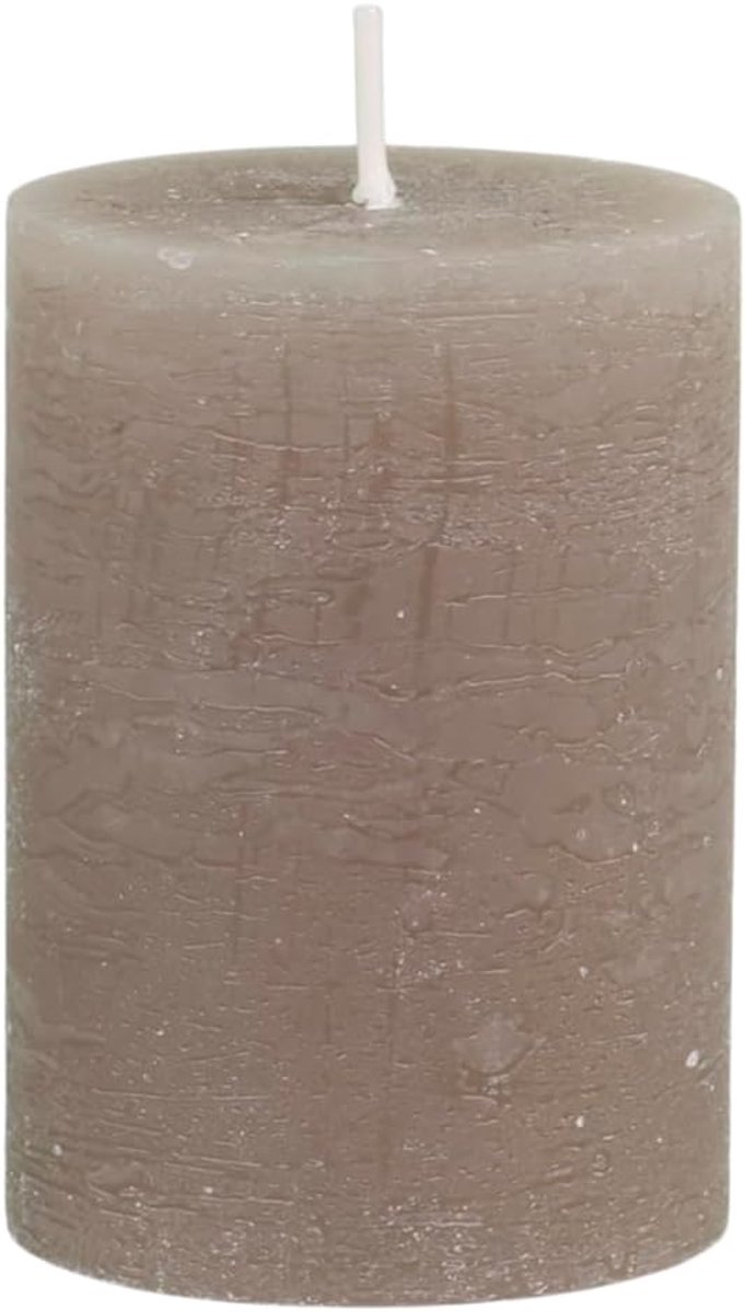 SIKOGO, Bayerwald-Sanitärhandel Set of 3 - Chic Antique Macon Rustic Pillar Candle Antique Altar Candles 100% Paraffin - ShopVlot