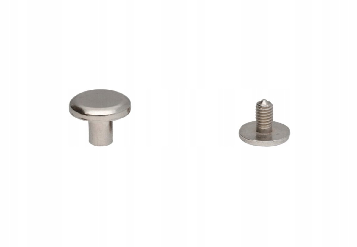 Nikkel Schroefnagels 10/4/6-8 Mm - Set van 10 Stuks