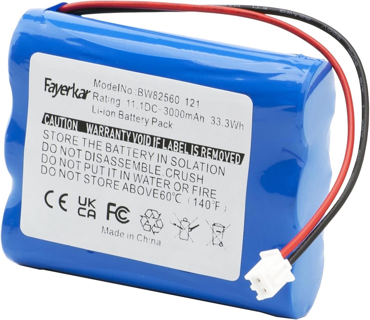 Replacement battery for Altec Lansing battery for speakers 3000 mAh 11.1 V Li-Ion - ShopVlot