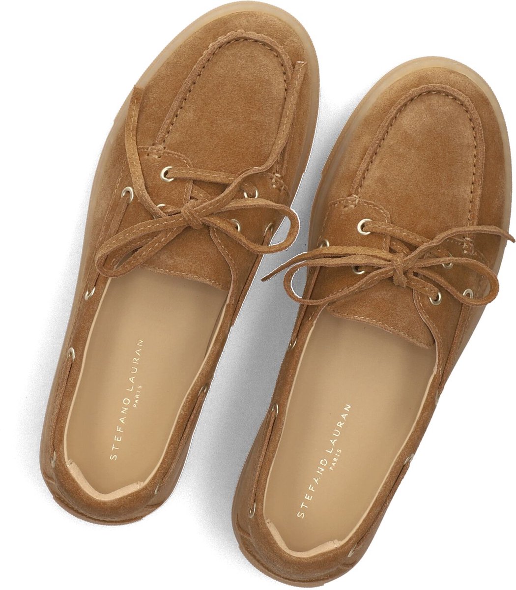 STEFANO LAURAN 7021k Instappers - Dames - Camel - Maat 39