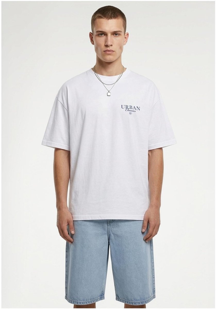 Urban Classics Fast Logo Loose Heren Tshirt M Wit
