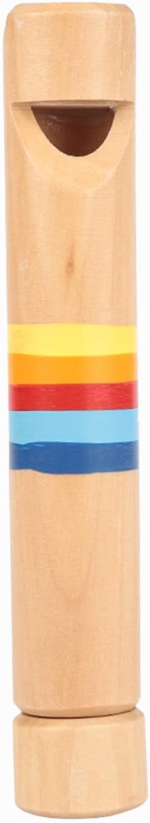 Fipplefluit voor kinderen - houten speelgoed - natuurlijk materiaal - stimuleert muzikale ontwikkeling - ShopVlot