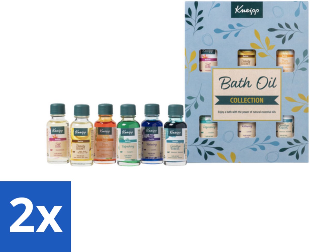 2 x Kneipp - Geschenkset Badolie - Giftset - Badproducten - Badolie - Wellness - Ontspanning - Cadeau