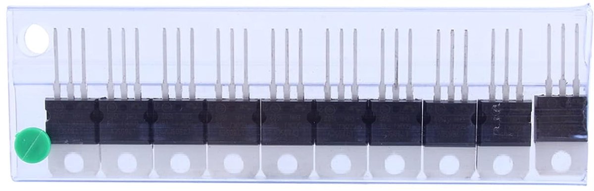 Voltage Regulator 5V - 10 Stuks L7805 - 1.5A Vermogen - Betrouwbare Spanningstabilisatie - ShopVlot