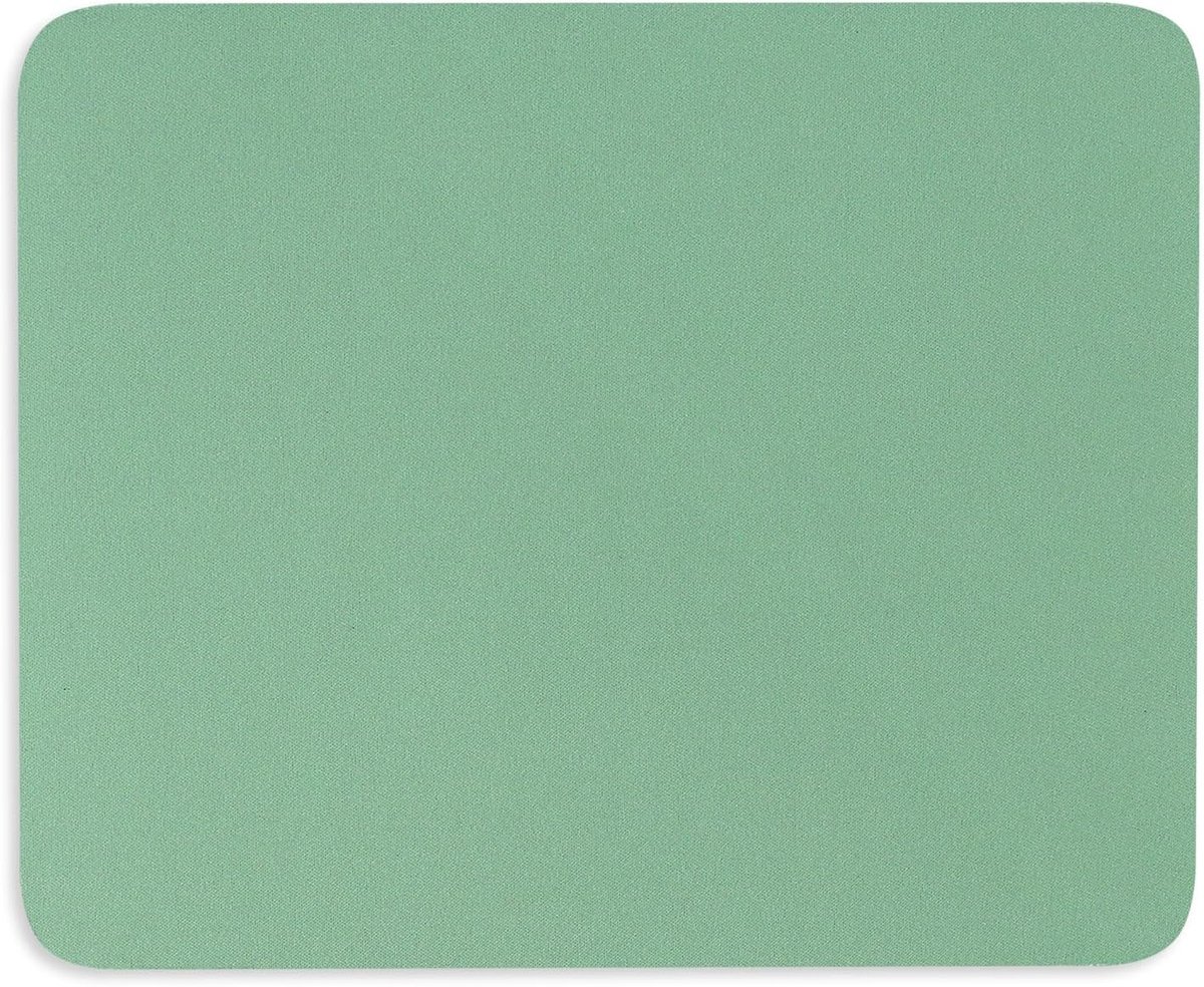 Muismat 240 x 200 mm - sage green - voor gaming en kantoor - comfortabel en stijlvol - ShopVlot