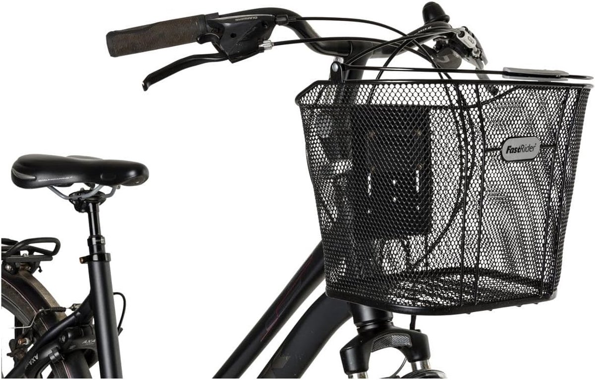 Fietstas Beemster Zwart - Verwijderbaar - 15 Liter - Ideaal voor boodschappen - ShopVlot