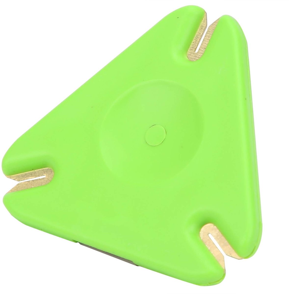 Dailygoods- Lijnsnijder Gevlochten Stripper - Visgerei Accessoire - Hoogwaardig PP-Kunststof - Koperen Mes - Multifunctioneel - Compact 40x35mm