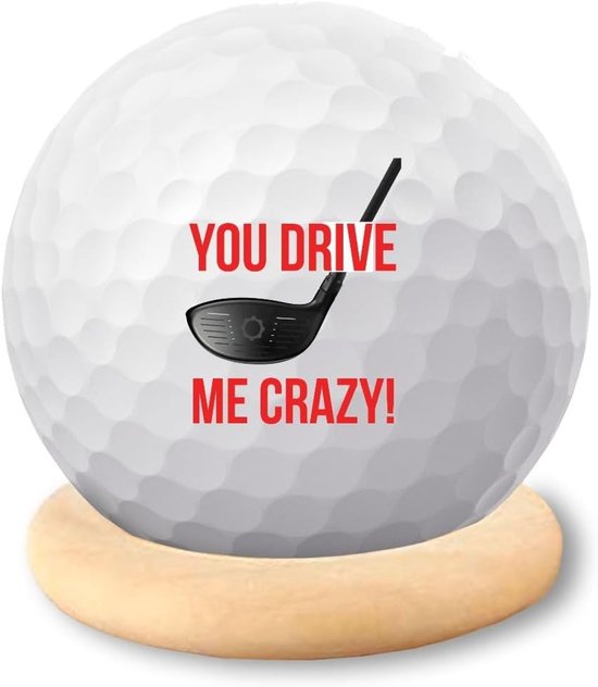 Gepersonaliseerde Golfbal met Standaard Cadeau voor Mannen Golfspeler — afbeelding 2