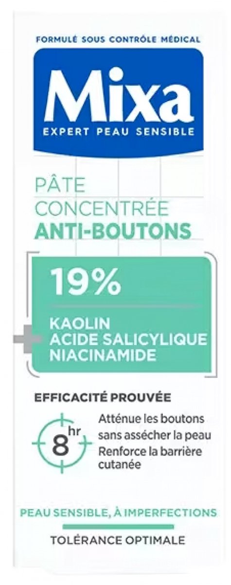 Mixa Geconcentreerde Anti-Puistjes Pasta 15 ml