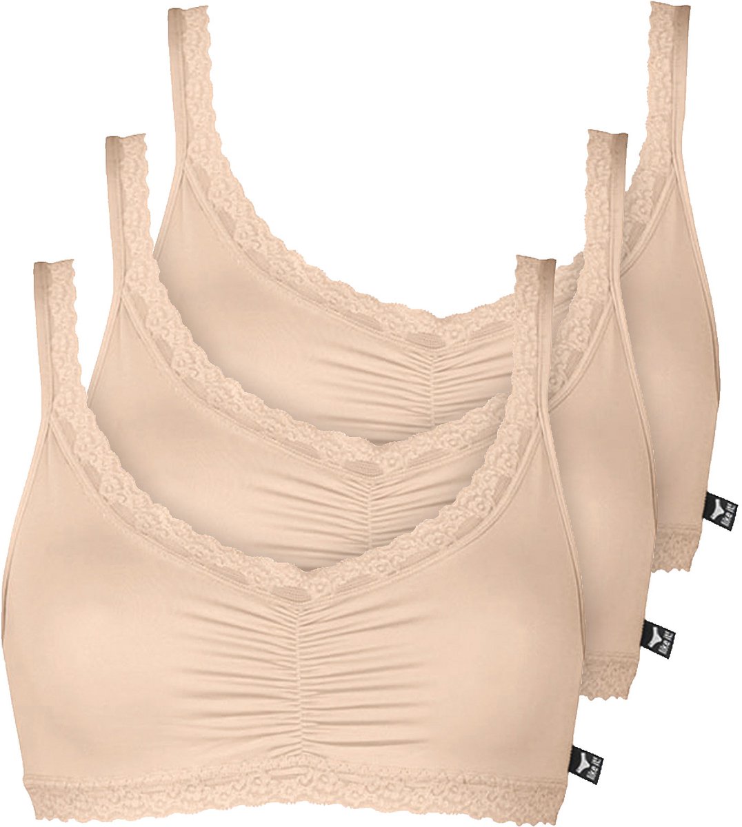 3-pack Soft bh Olivia