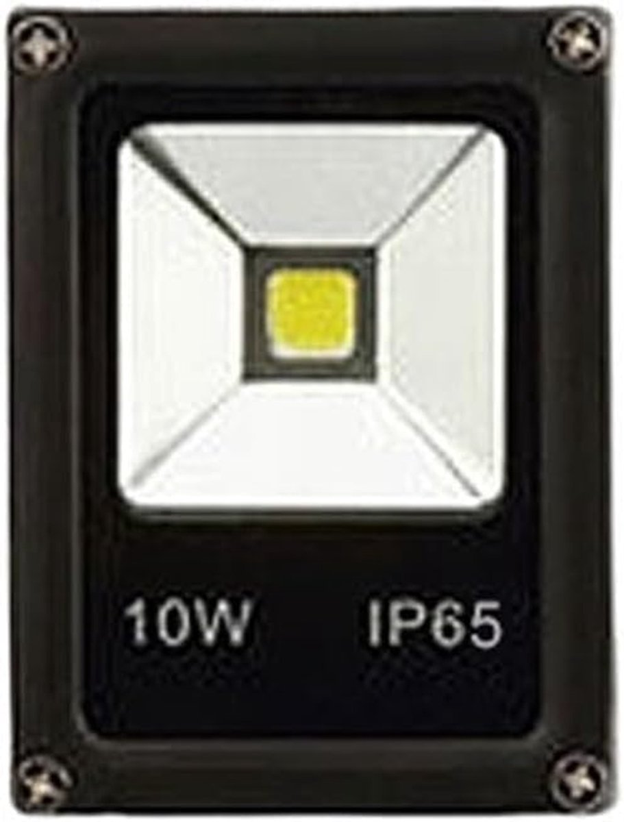 LED Schijnwerper - Buitenlamp Reflector - Tuin Verlichten - Waterdicht IP66 - 10 Watt - Warm Wit