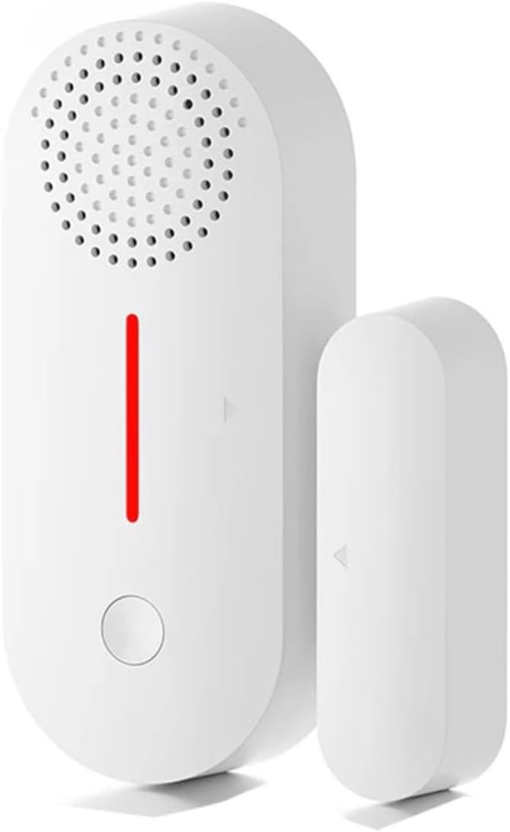 Wifi Openingssensor - Deur Raam Alarm - Huis Beveiligen - Luid 130 DB Alarm - 15 mm Bereik - Wit