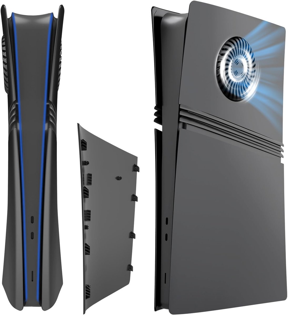 Dailygoods- Faceplate Krasbestendig - Stofdicht - ABS Behuizing - Koelopeningen - Eenvoudige Montage - Professionele Pasvorm