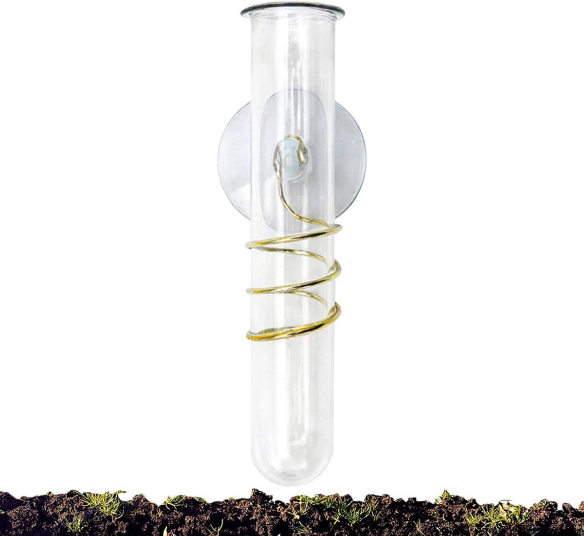 Regenmeter Buiten - Watermeter Tuin - Neerslag Meten - Weerbestendig Ontwerp - 14 cm - Transparant