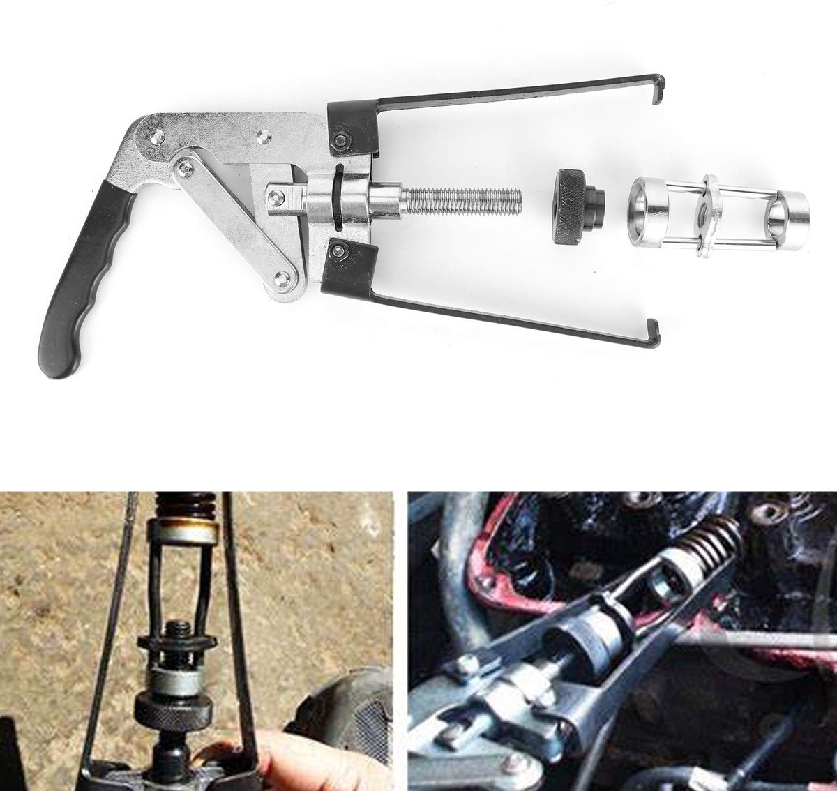 Dailygoods - Klepveerverwijderaar - Oliekeerringen Demontage - Gebruiksvriendelijk Gereedschap - Compact formaat - Motorafdichtingen Keeper - Voor aut...