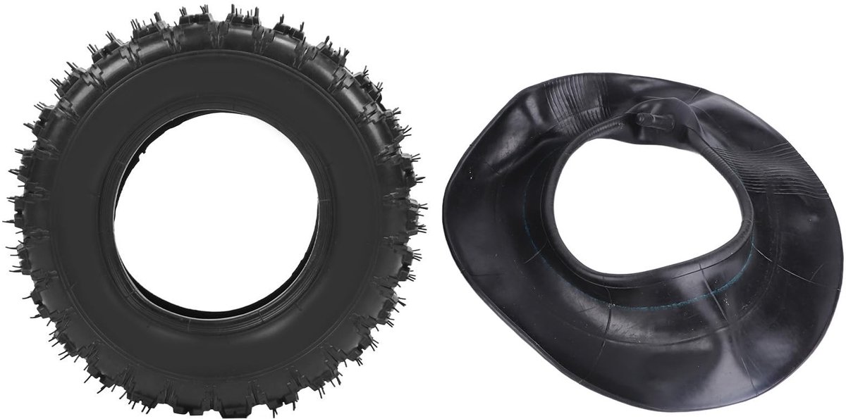 Dailygoods- Motorbanden lekbestendig - Binnenband 13x5.00-6 - Schokabsorptie - Geschikt voor ATV/dirt bike - Hoogwaardig rubber - Universele maatvoering - Buitenband