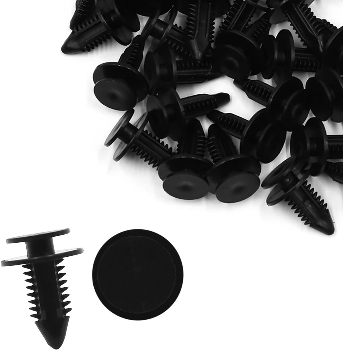 Dailygoods- Schroefklem 9 mm - Klinknagel - Afdekking - Drukknop - Clip - Set van 50 stuks