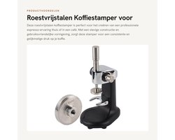 Dailygoods- Espresso Tamper Roestvrij Staal - Handmatige Koffie