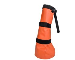 Hoef Laars - Dompelzak Klomp - Paardenverzorging Hoef - Versterkte Stabiliteit - 46 cm Hoog - Oranje