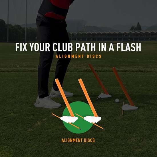 Golf Swing Trainer - Houding Corrector - Golftraining Verbeteren - Ergonomische Stabiliteit - 49 cm Diameter - Zwart — afbeelding 3