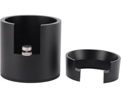 Dailygoods- Portafilter 58mm - Antislip Houder - Verstelbare Hoogte - Doseringsfunne - Aluminium - Geschikt voor Koffiemachines - Espressohouder