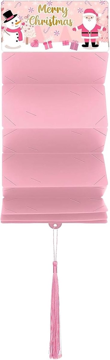 Kerst Geldhouders - Feestelijke Portemonnee - Cadeaus Organiseren - Tien Kaartsleuven - 17x7.8cm - Kerst Kleuren