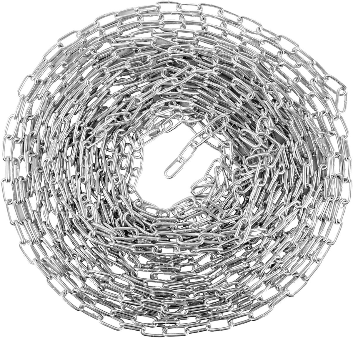 Metalen Ketting - Hangketting - Decoratie Ophangen - Roestbestendig Oppervlak - 15 Meter - Zilverkleurig