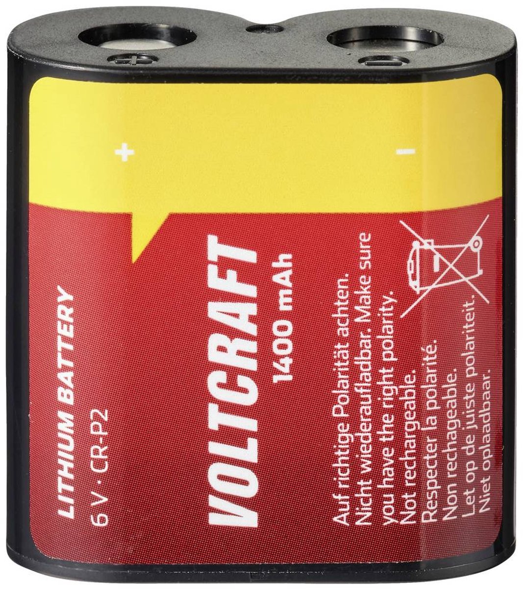 VOLTCRAFT CRP2 CR-P2 Fotobatterij Lithium 1400 mAh 6 V 1 stuk(s)