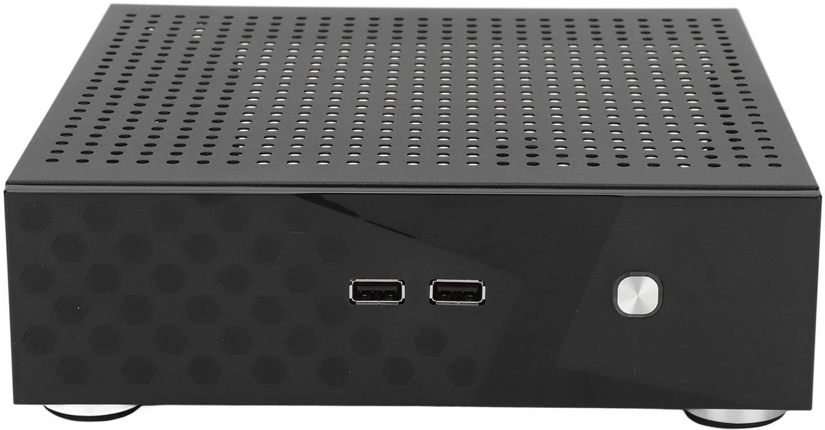 Dailygoods - Mini ITX Desktop Computer Case voor Gaming en Zelfservice Terminals