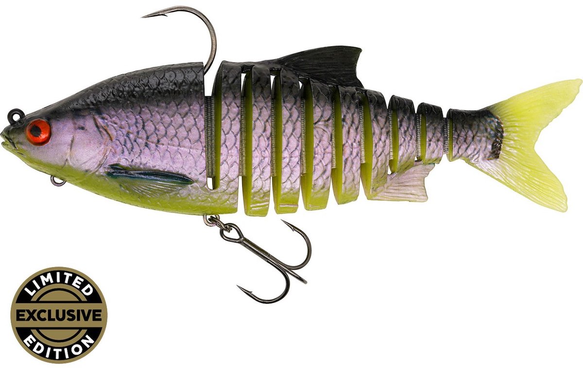 Westin Ricky The Roach Multi Jointed R2F Ghost UV Roach 14cm Ghost UV Roach