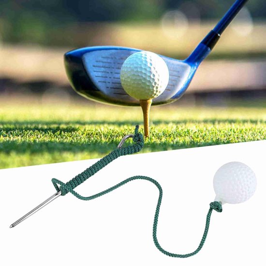 Dailygoods - Golf Swing Trainer met Touw en Bal voor Effectieve Oefeningen van Dailygoods — afbeelding 2