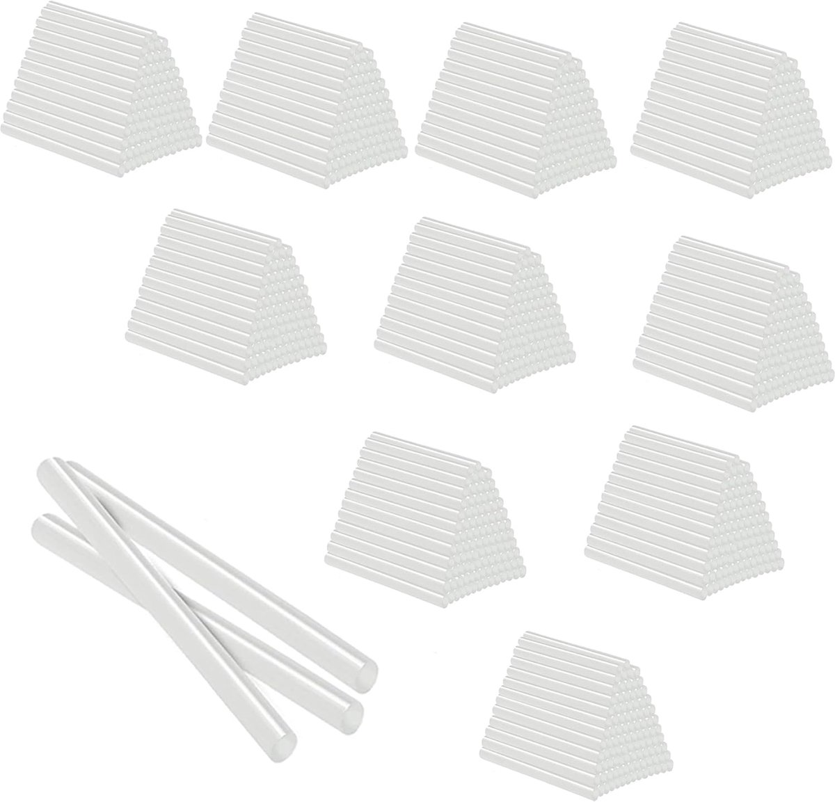 Lijmpistool Sticks - Smeltlijm Patronen - Klusjes en Knutselen - Sterke Hechting - 20 kg - Transparant