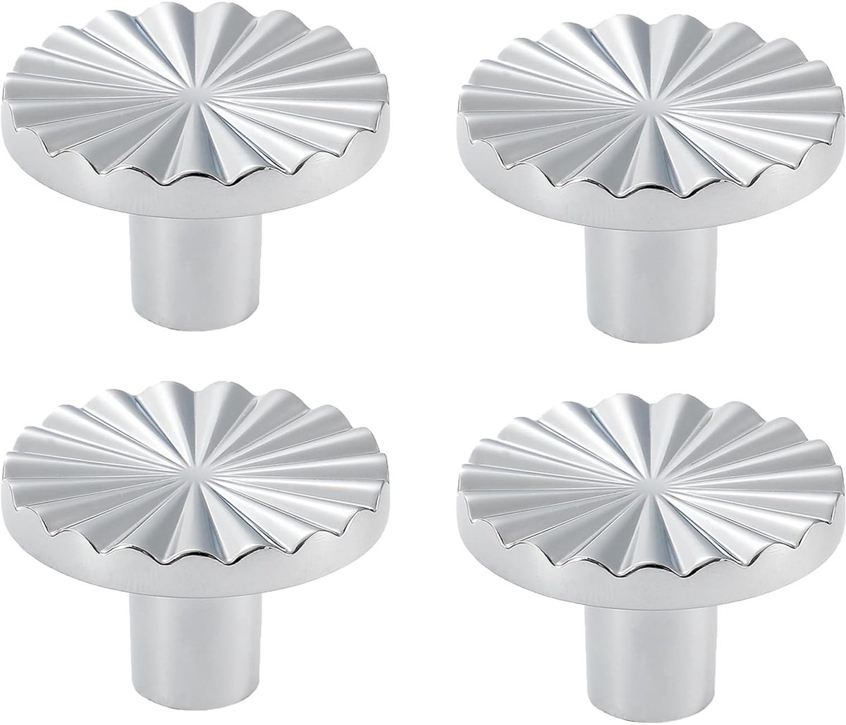 Dailygoods- Deurklink Modern Design - Aluminium Deurklink - Zilveren Deurklink - Robuuste 