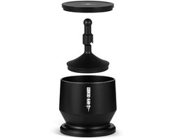 Dailygoods- Koffiepoeder Distributeur - Aluminium Legering - Doseringsring - Koffieontvanger - Barista Tool - Tot 50 Gram - Koffiedistributeur