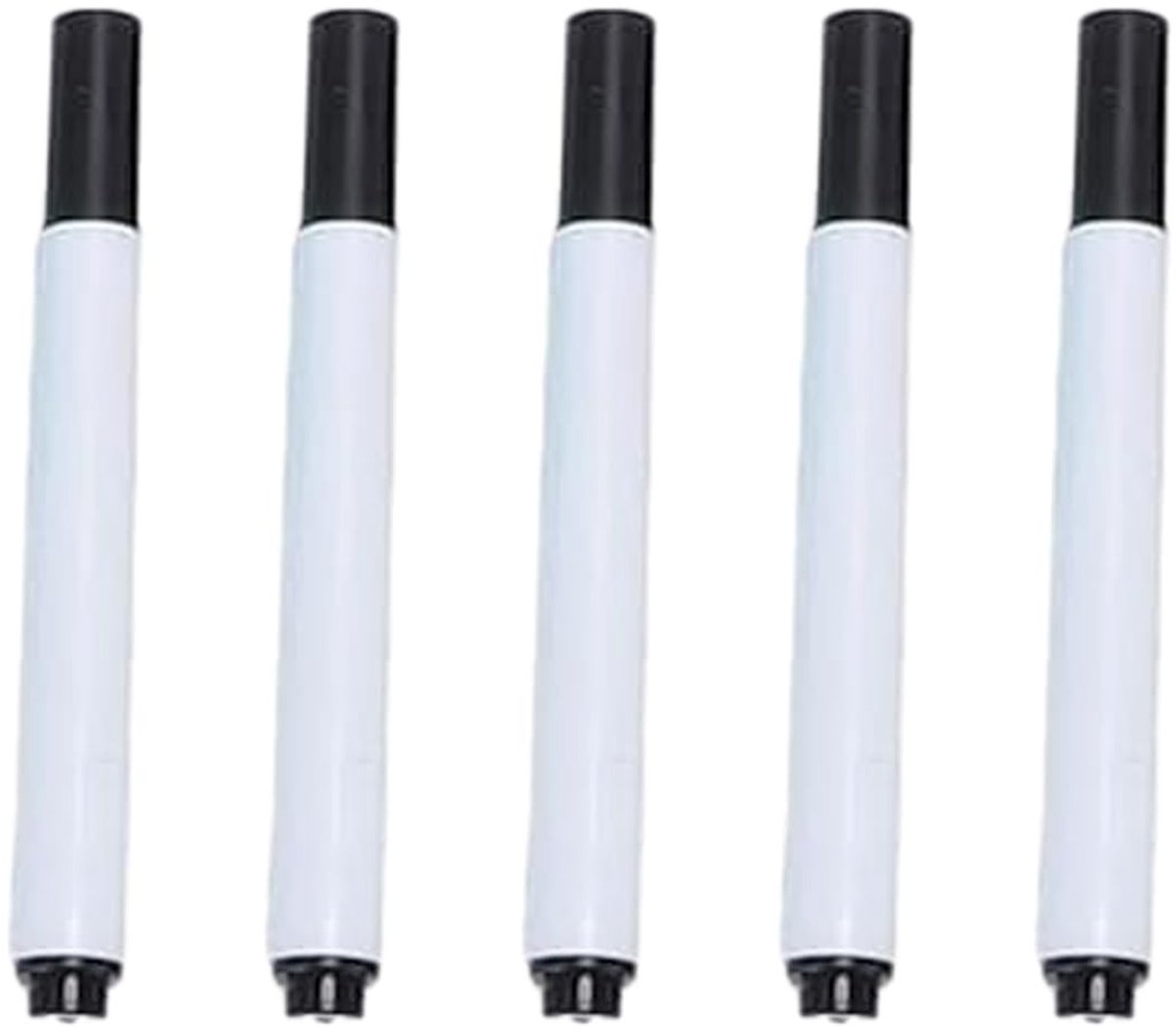 Dailygoods- Markeerstiften 5 stuks - Permanente markers - Waterdicht - Sneldrogend - Veegvast - Fijne punt 1-2 mm - Permanente Marker